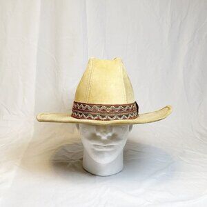 Vintage 70s YA Youngan The Duke John Wayne Cowboy Western Hat~M 7–7 1/8~